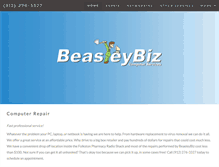 Tablet Screenshot of beasleybiz.com